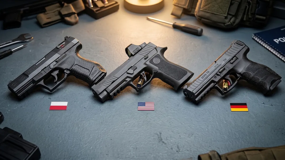 Broń Polska Niemiecka i w USA