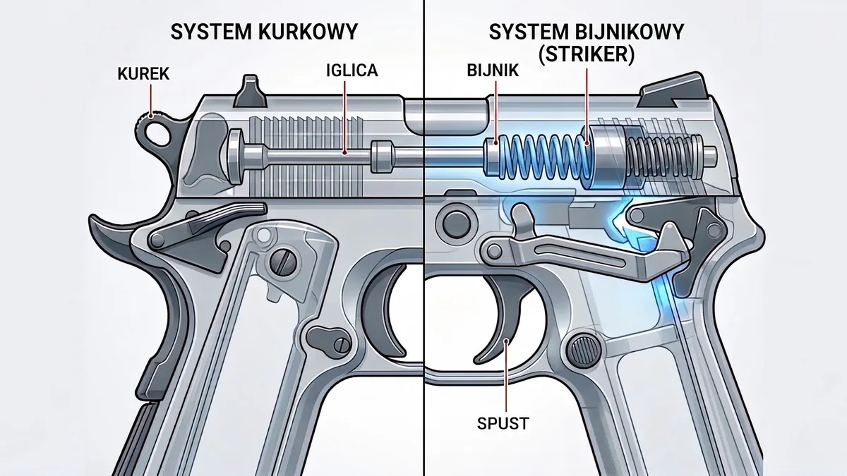 Mechanizm spustowo-uderzeniowy