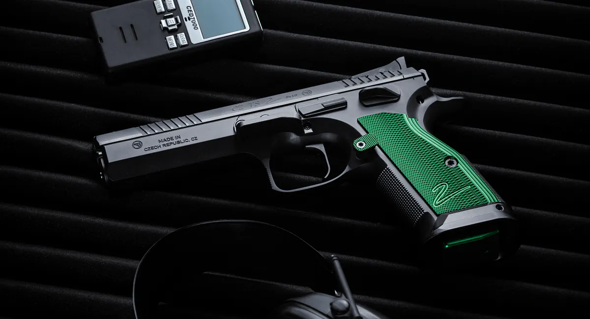 Pistolet CZ TS2 Racing Green