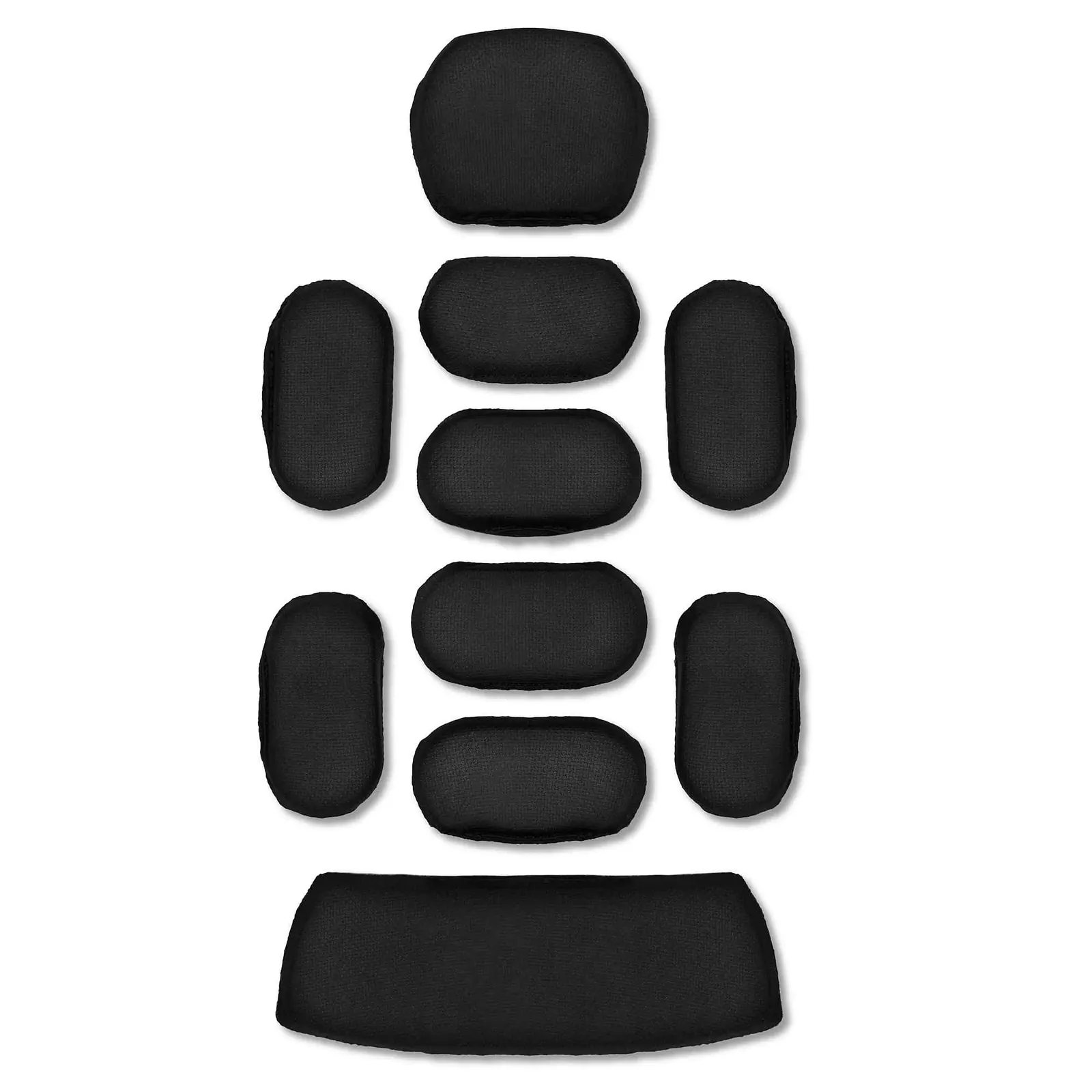 Wkładki do hełmu PGD 10-Pad / Pianka memory foam